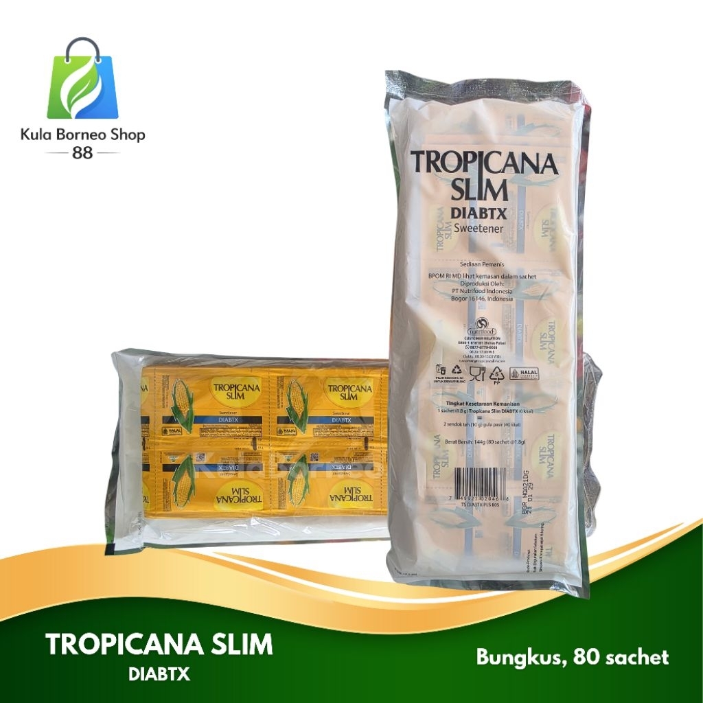 (RTG) TROPICANA SLIM DIABTX 80 SACHET
