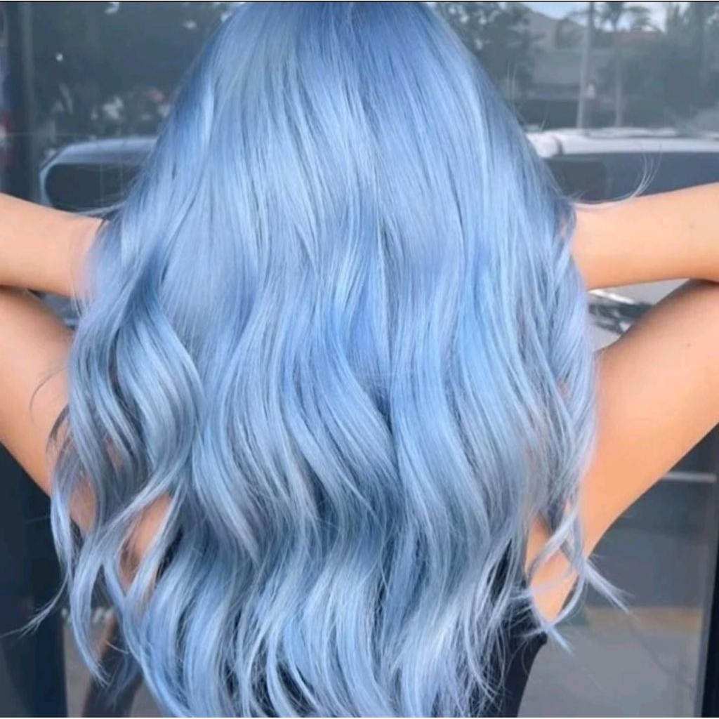 Diosys Cat Rambut Grey Blue 45ml Original – Hair Color Abu Biru Kekinian – Pewarna Rambut Grey Blue 