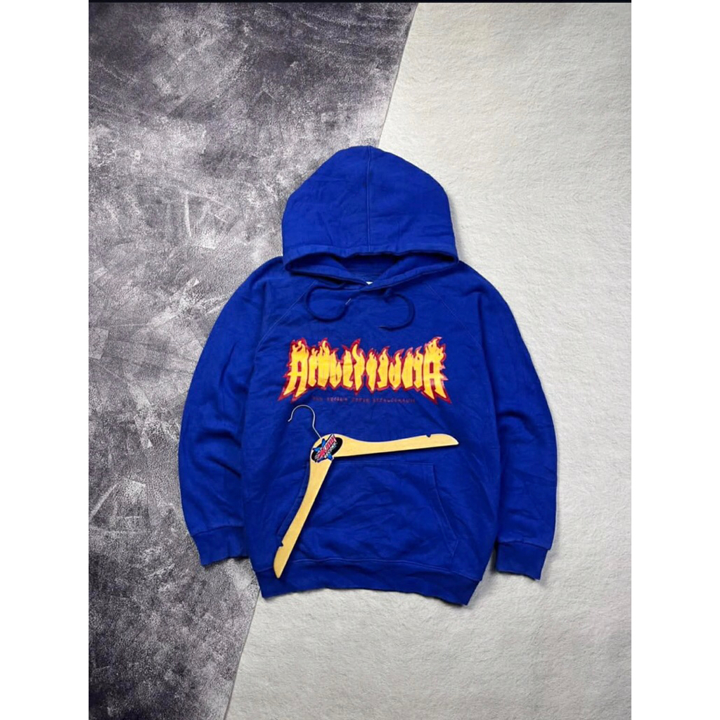 Hoodie Acover Flame Blue