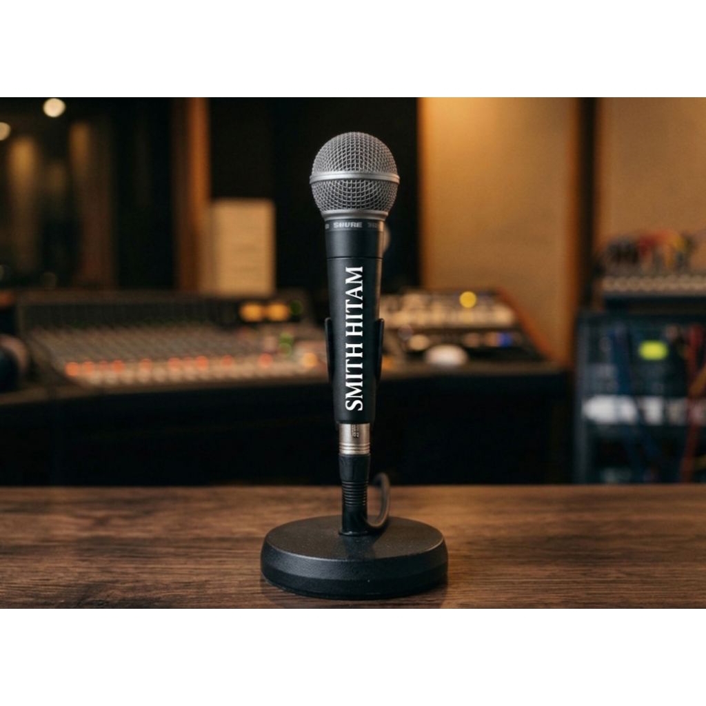Micrhophone Smith Hitam