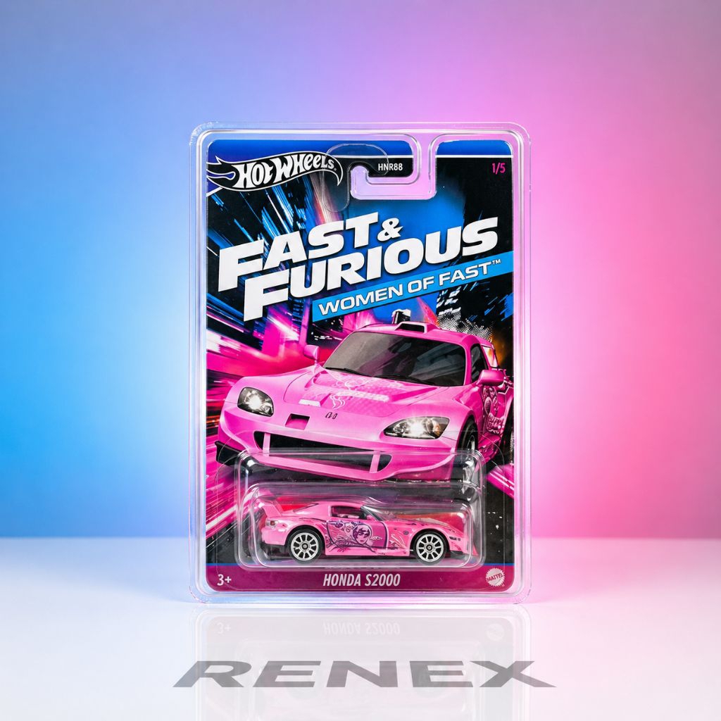 [HOT ITEM] HotWheels Hot Wheels Silver Series Women of Fast Suki Pink Honda S2000