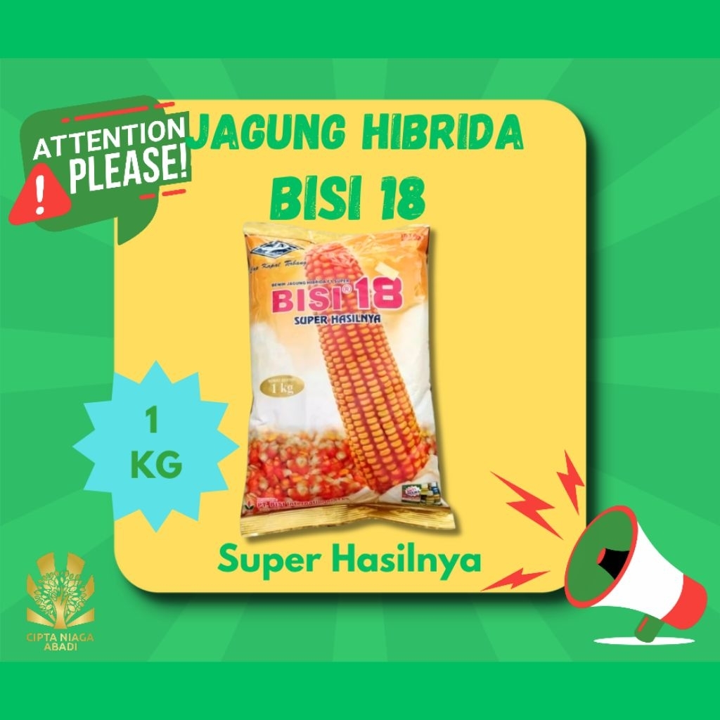 Benih Jagung Hibrida F1 Super BISI-18