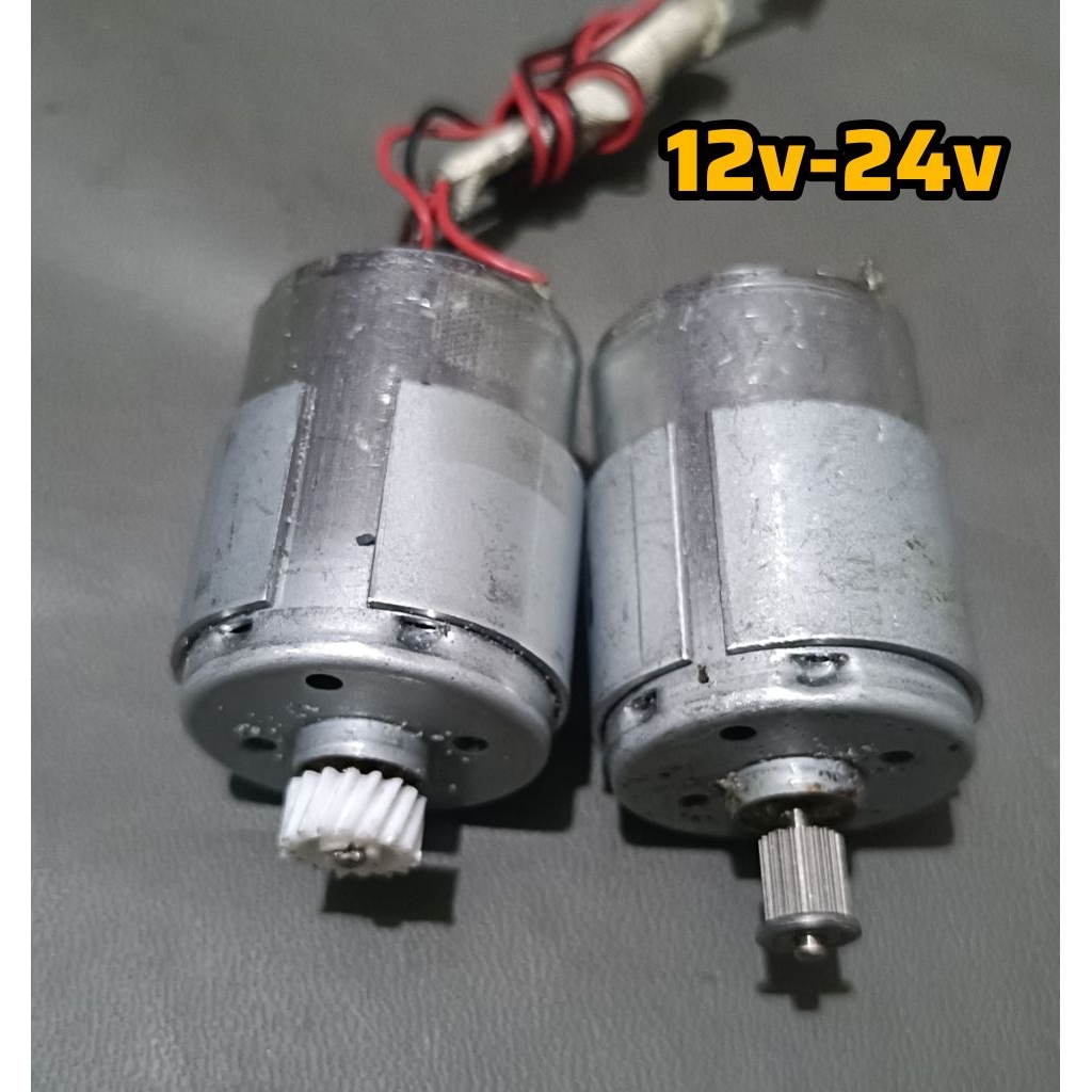 DINAMO BEKAS PRINTER ARUS DC 12V - 24V COCOK BUAT BOR MINI GENERATOR DLL
