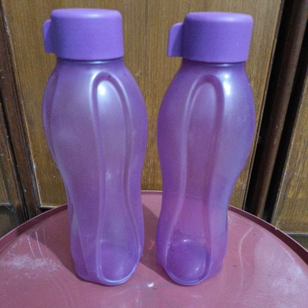 Botol minum Tupperware ungu 1 liter PL