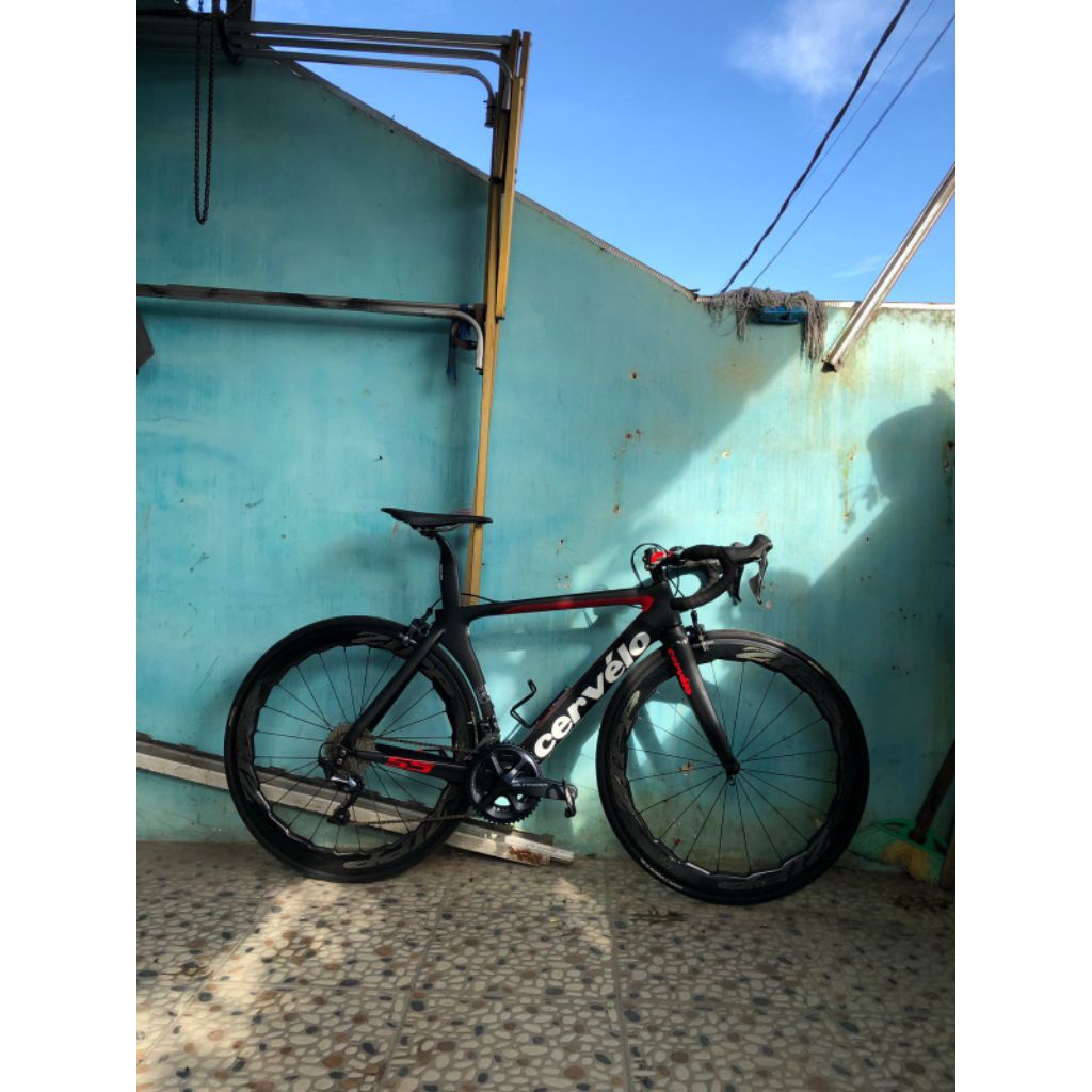 roadbike cervelo s5 full carbon zipp NSW Ultegra r8000 non Ori acm