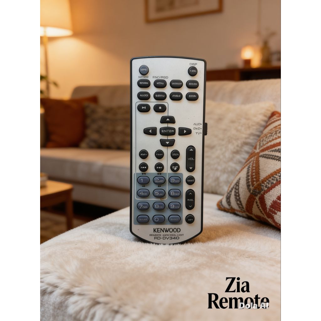 REMOTE REMOT UNIT KENWOOD DDX3035 RC-DV340 ORIGINAL ASLI