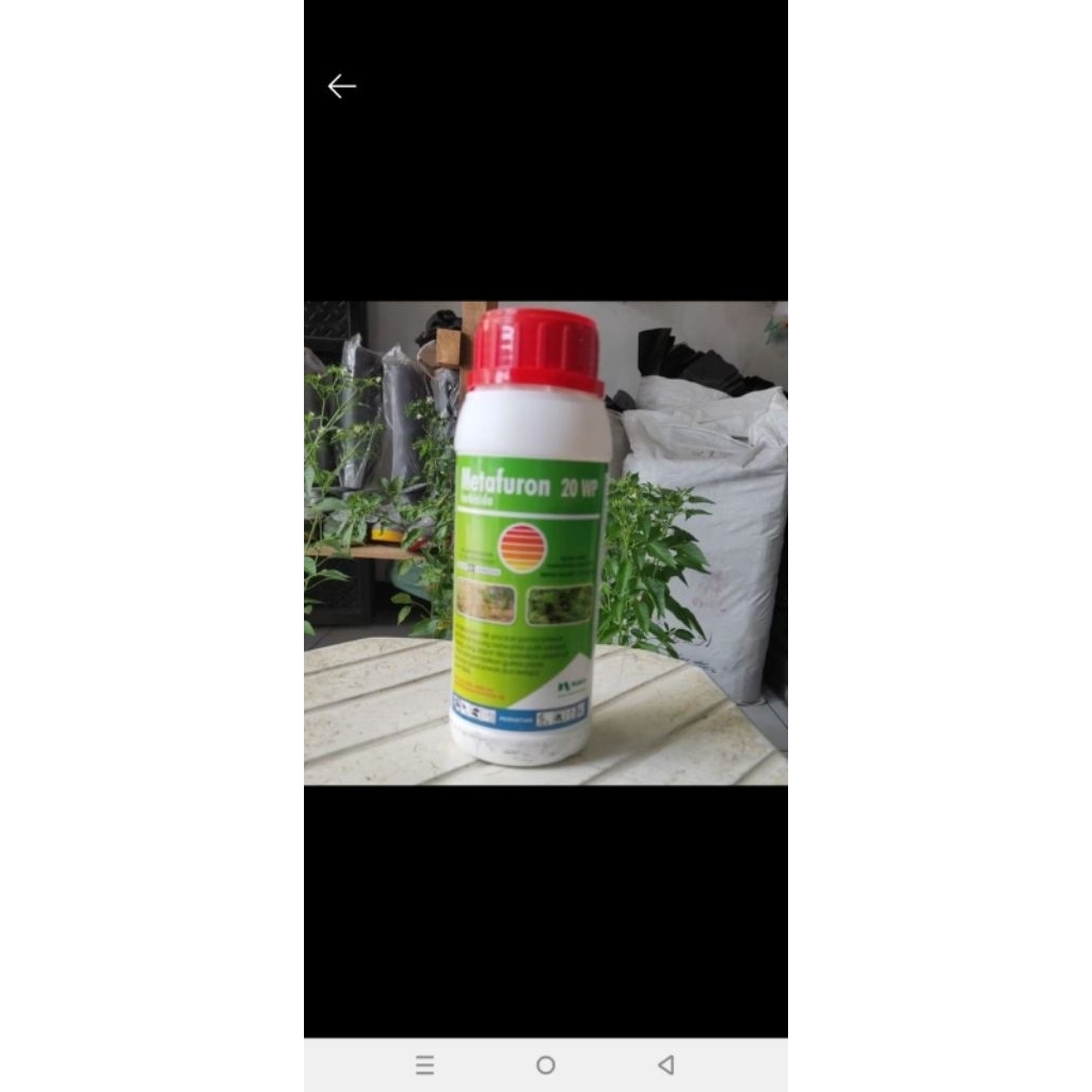 Herbisida Metafuron 20 WP 250 gr