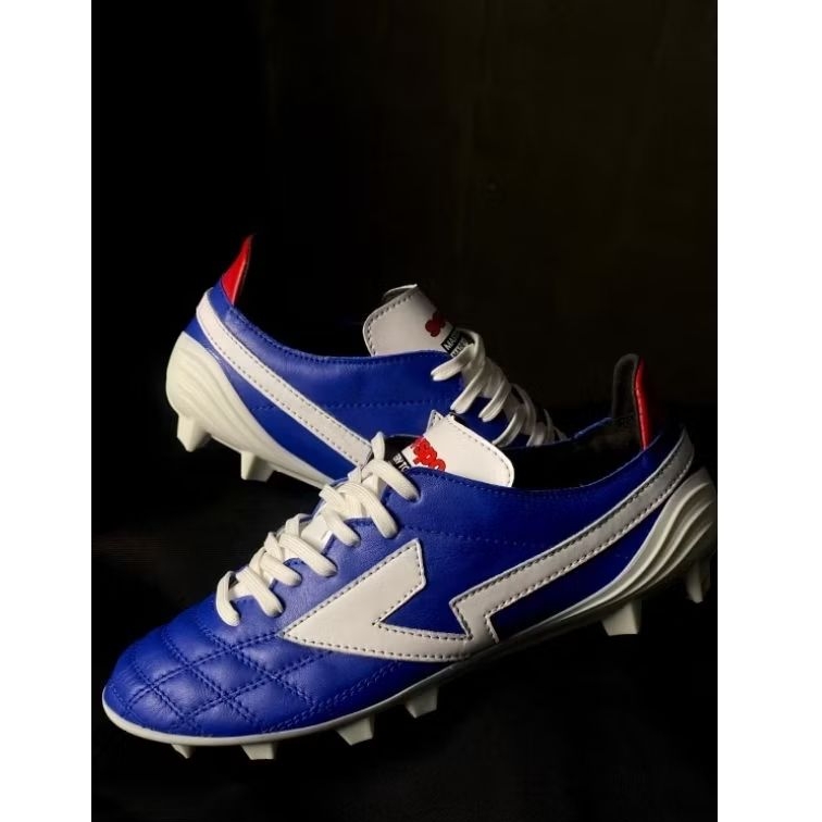 SEPATU SEPAKBOLA SEVSPO KEMPO 2.0 ALPHA BLACK LEA / RED KLEA / PINK KLEA