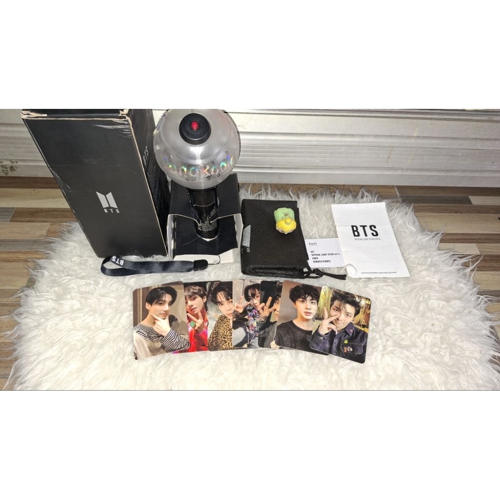 Lightstick Bts Ver 3 Unofficial Fullset Preloved