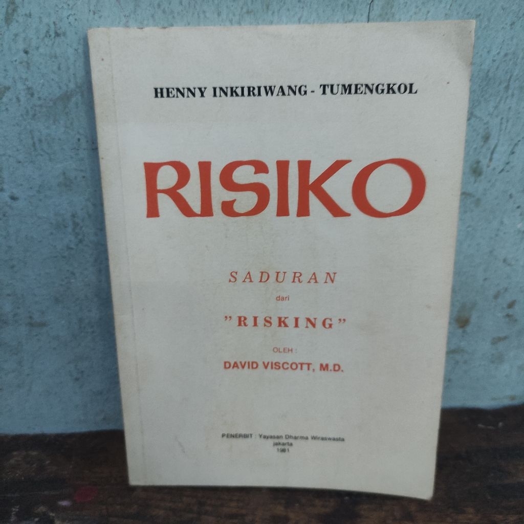 BUKU RISIKO (SADURAN DARI RISKING)