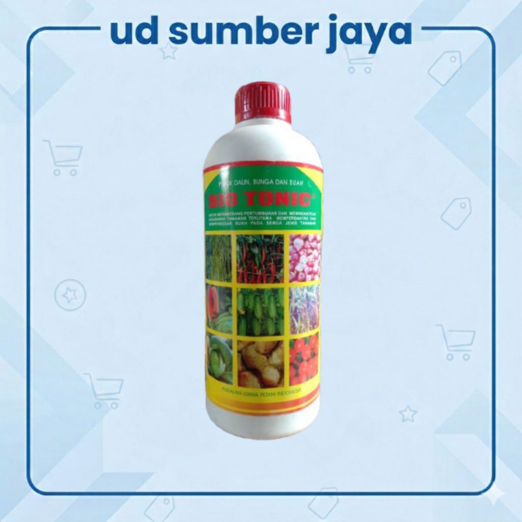 Pupuk Daun Bio Tonic 1 Liter Nutrisi Tanaman Makro Mikro
