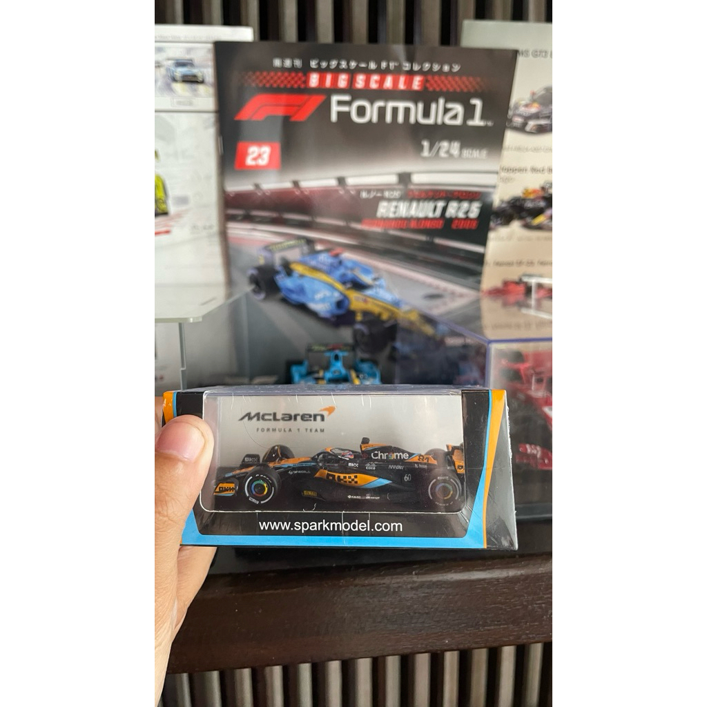 Diecast Spark Models 1/64 Oscar Piastri MCL60 F1 2023