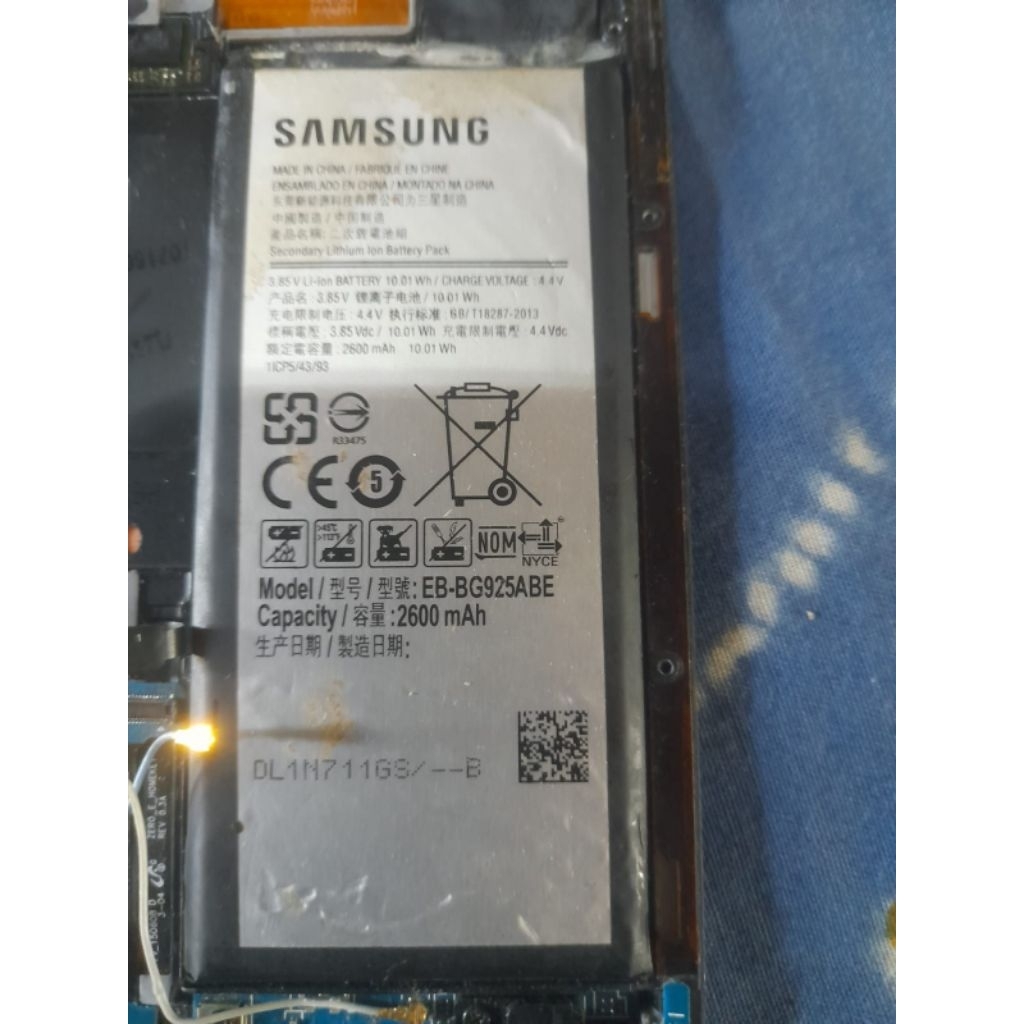 batre ori samsung s6 edge copotan