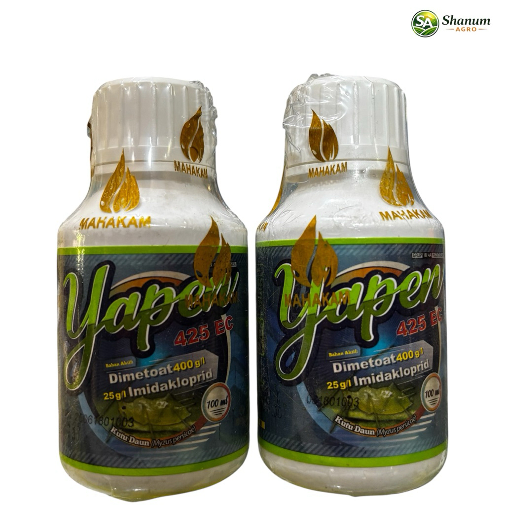 Insektisida YAPEN 425EC Kemasan 100ml - Yapen Pembasmi Lalat Buah dan Kutu Kutuan Pada Tanaman
