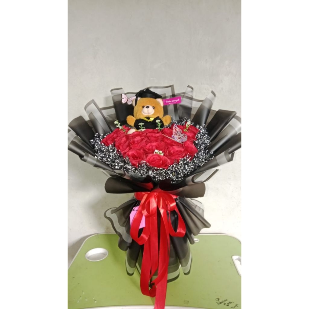 BUKET WISUDA / buket boneka wisuda / buket jumbo