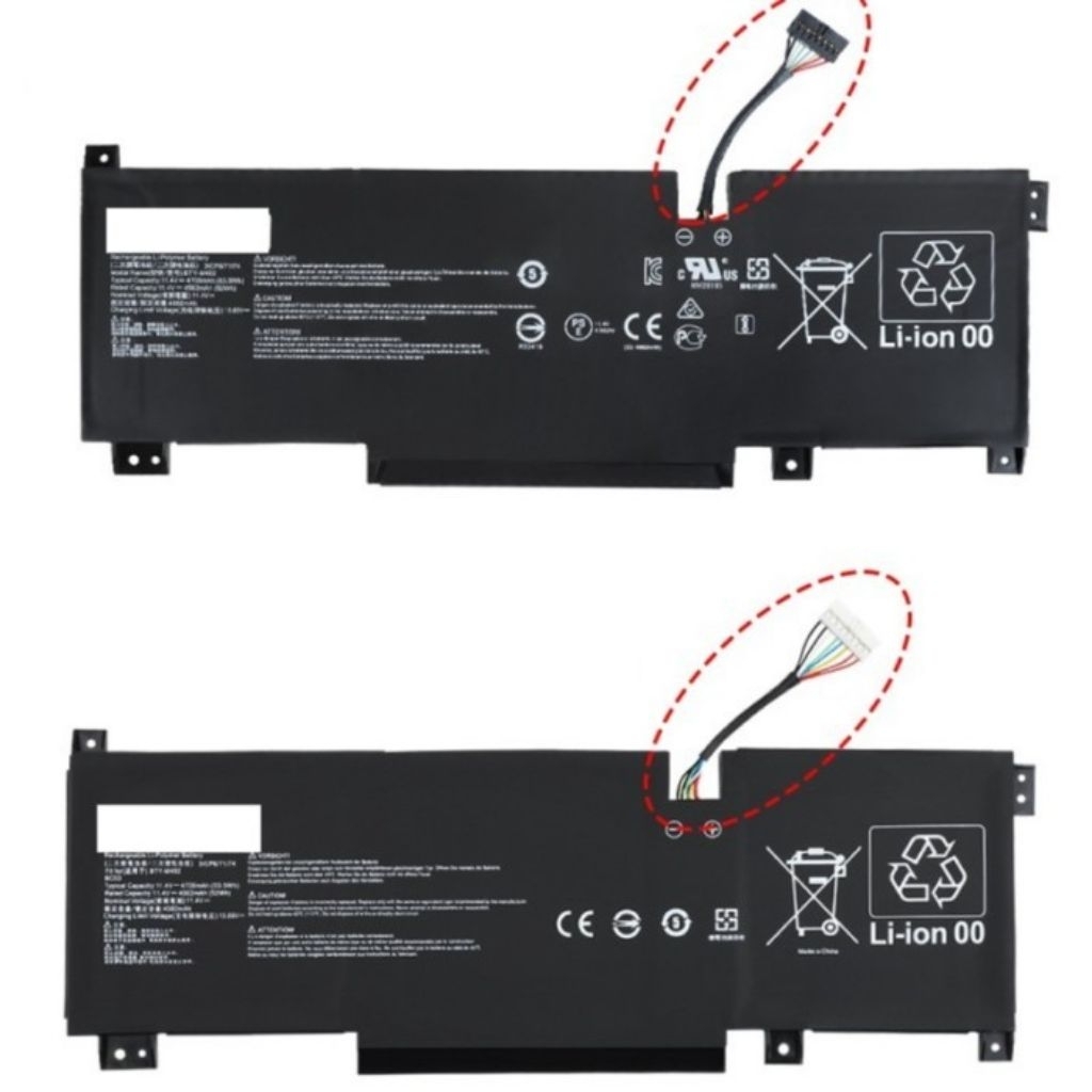ORI Baterai Laptop MSI BTY-M492
GF66 GL66 GL76 Bravo 15
