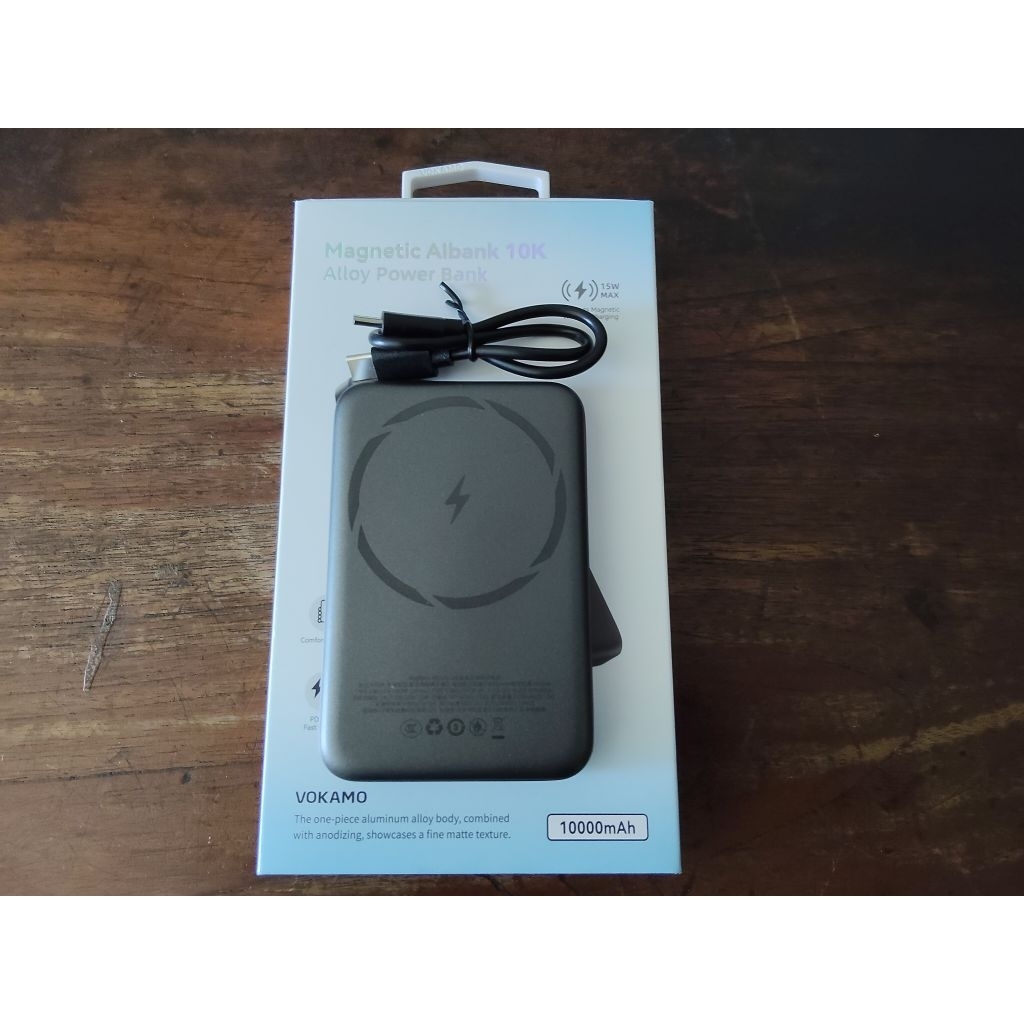powerbank magnetic vokamo