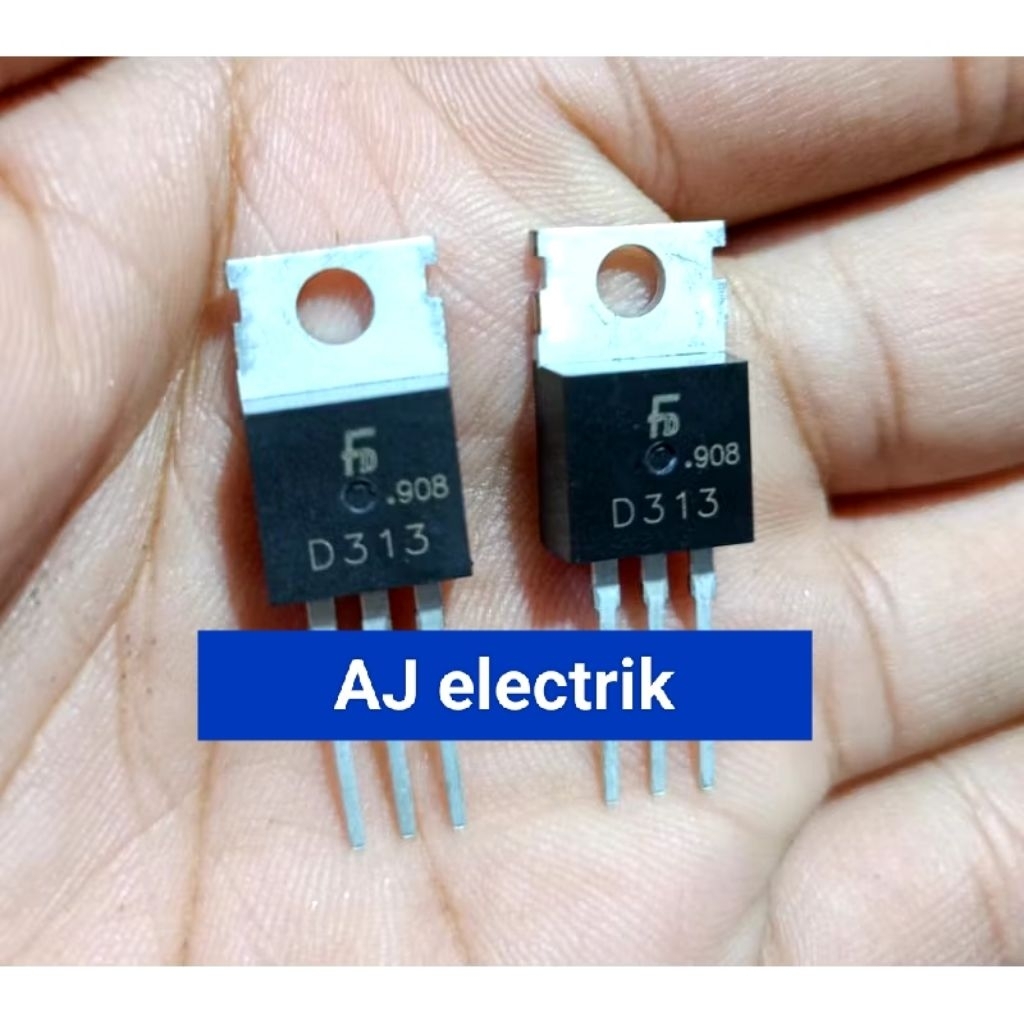TRANSISTOR D.313 Original / D 313 Asli. Kualitas Bagus