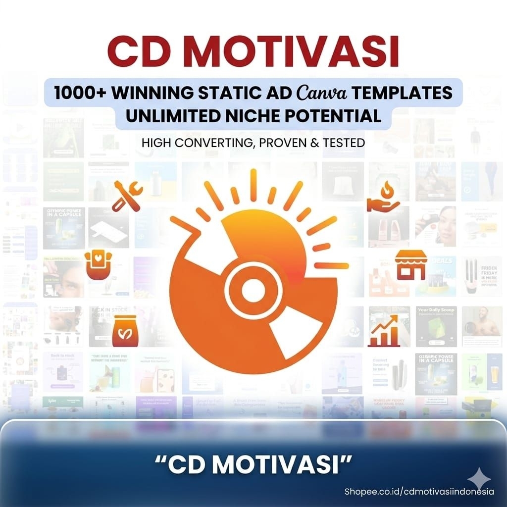 1000+ Winning Ads Canva Templates, Kumpulan Bundle Gambar Iklan Terbaik dan Menjual di Meta Ads