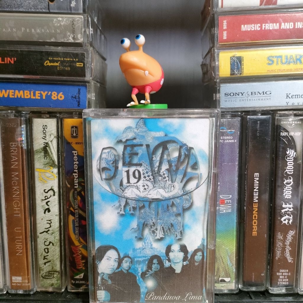 Kaset Pita Dewa Dewa19 Dewa 19 Pandawa Lima cover scanan repro copyan