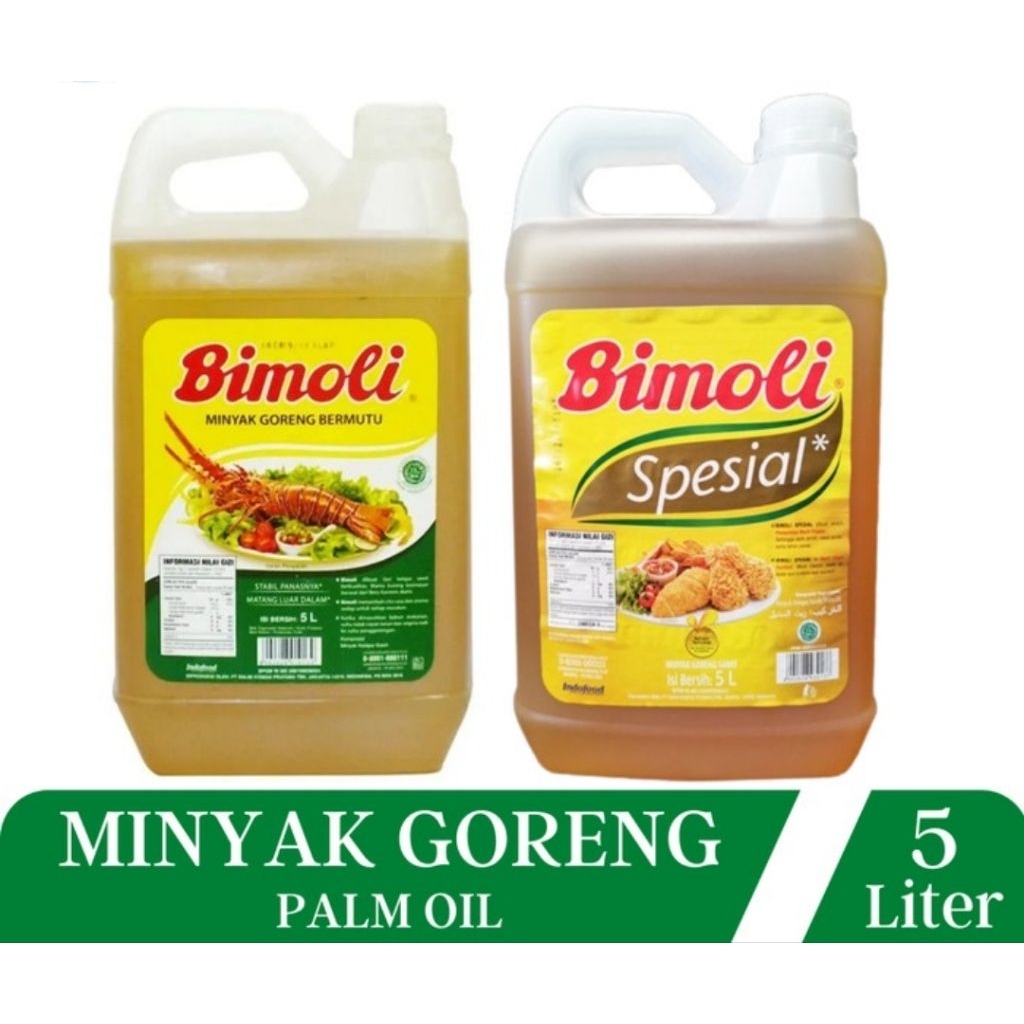 Bimoli Minyak Goreng Jerigen 5 Liter