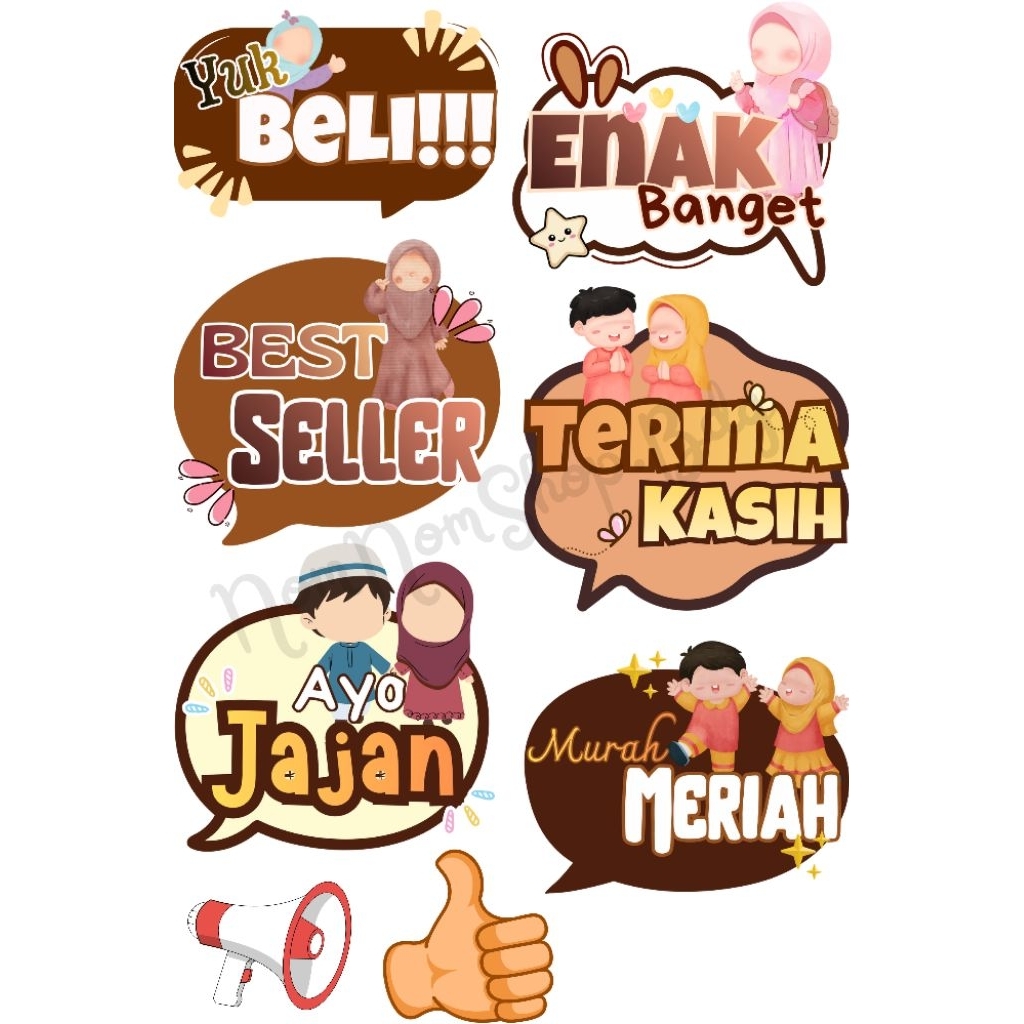 Custom Props Photo Booth Properti / Foto Props MARKET DAY READY dan Custom