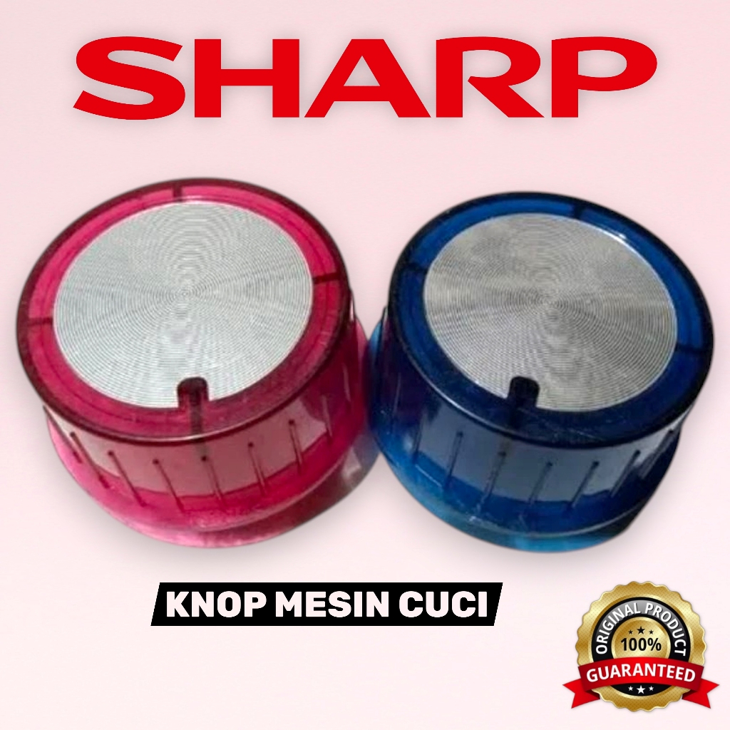 Knop KNOB Timer Mesin Cuci Sharp Original untuk model ES-T1090VK ES-T1090PK ES-T1090BK