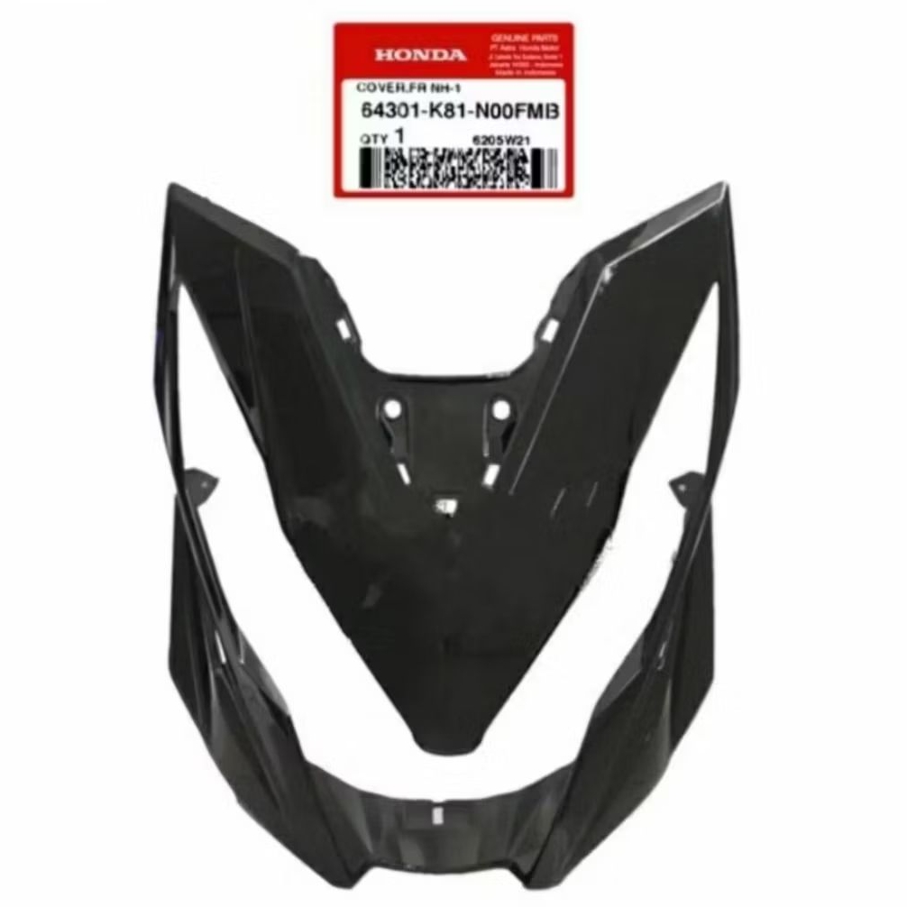 Cover Depan Hitam Honda BeAT eSP K81 Asli AHM 64301K81N00FMB