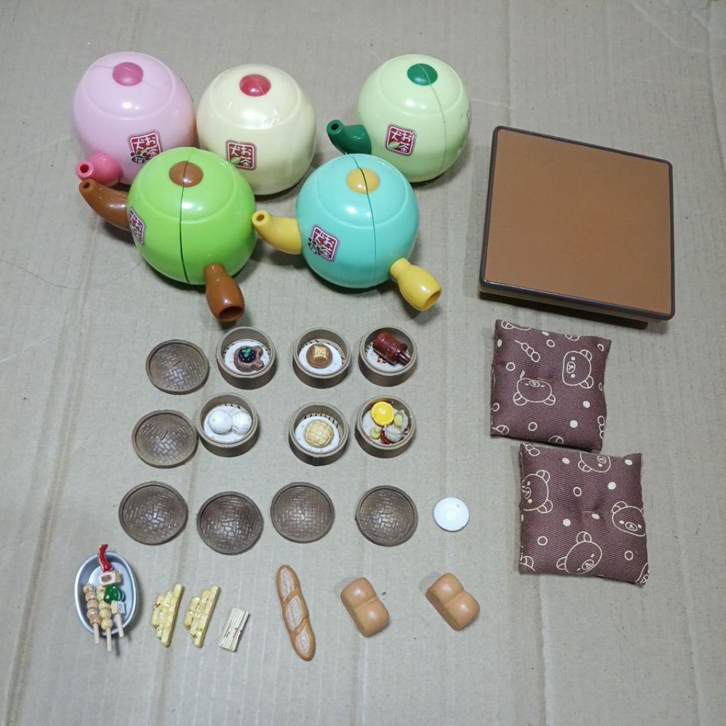 mainan miniatur Re-ment mix set