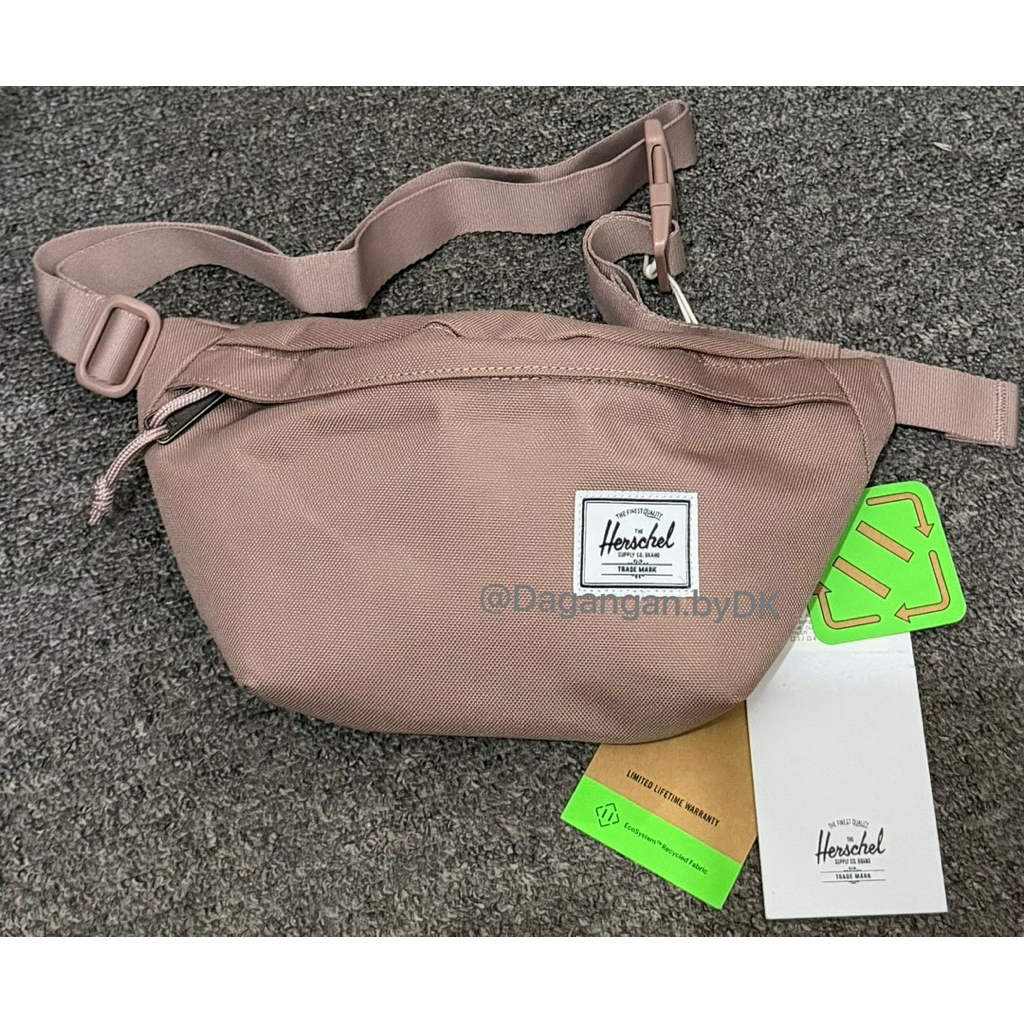 Tas Herschel Waistbag Original 100% Pink