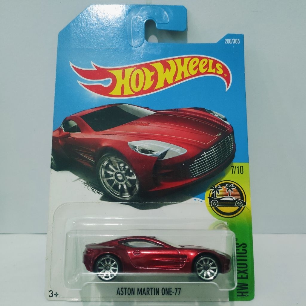 Hot Wheels Aston Martin One 77 Merah HW Exotics