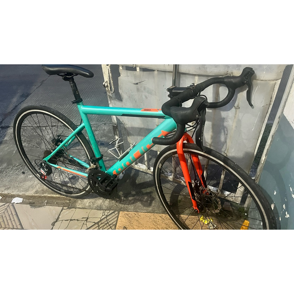 sepeda roadbike police Toronto double cakram