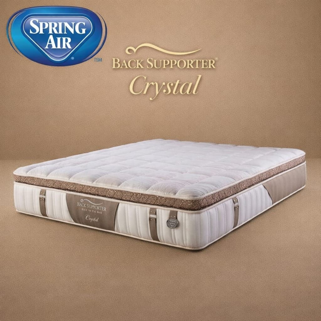 Matras Kasur Springbed Spring air crystal 100 120 160 180 200