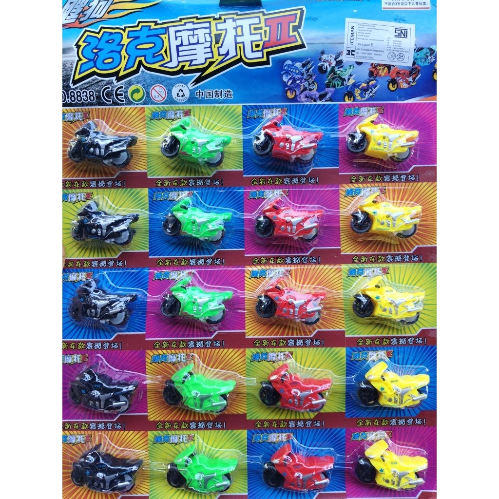motor spin go / motor balap star rider / miniatur motor