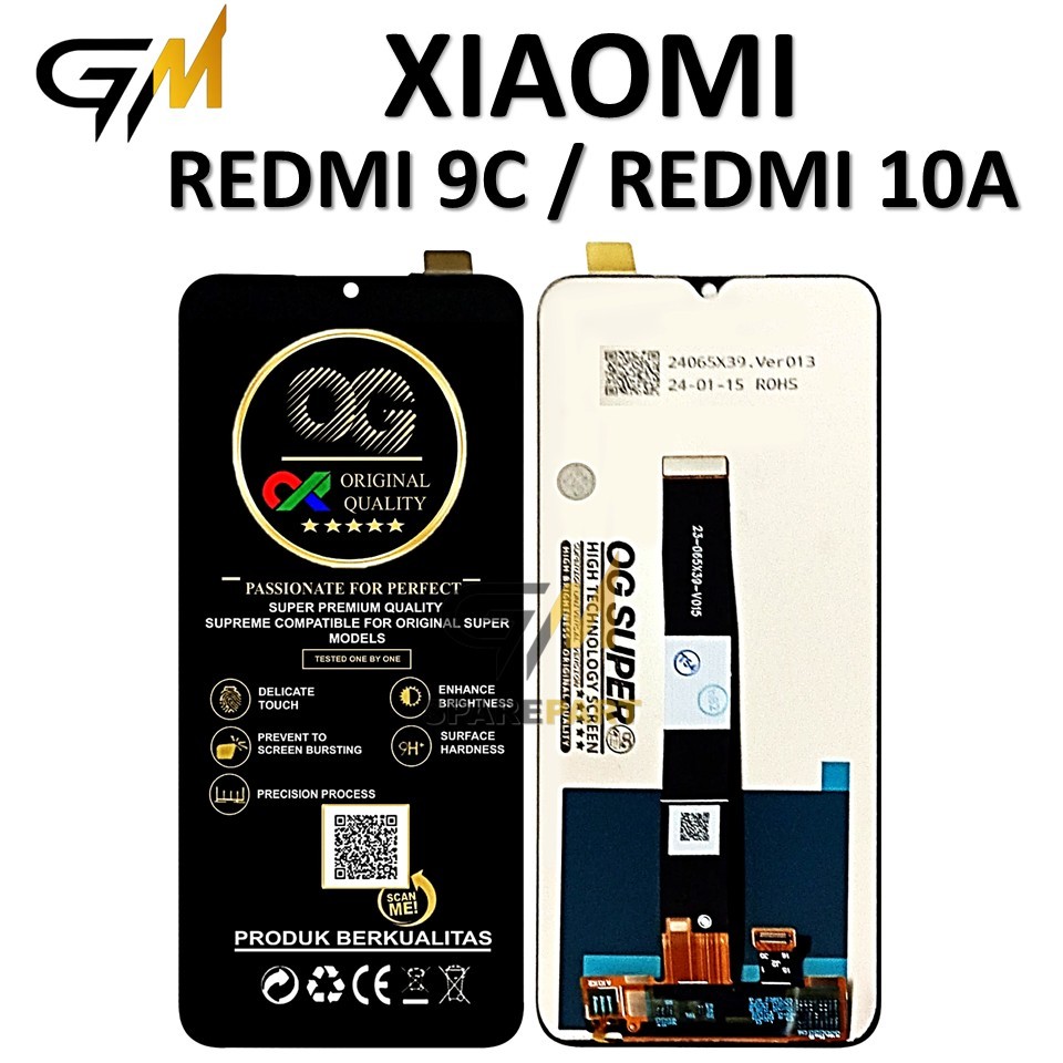 LCD TOUCHSCREEN XIAOMI REDMI 9C / REDMI 10A ORIGINAL 100% FULLSET