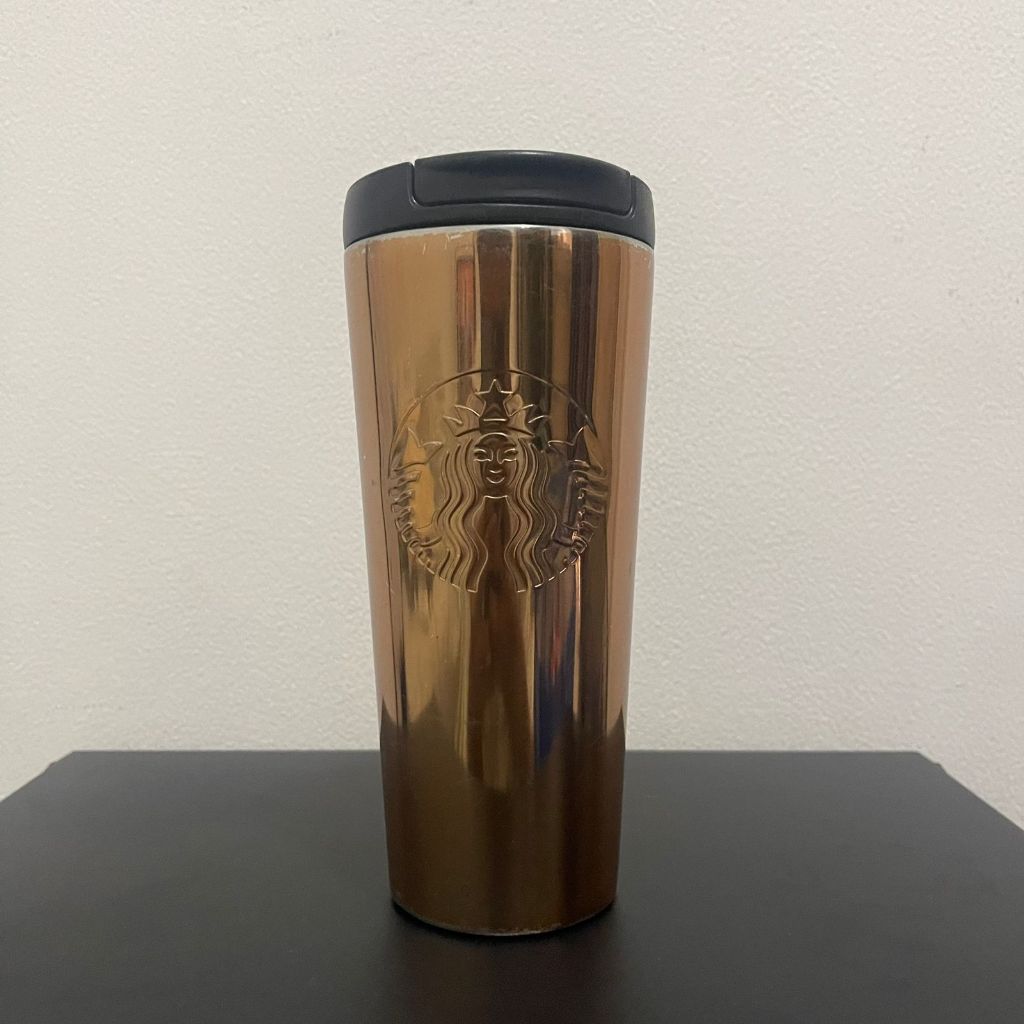 Tumbler Starbucks 2022 Siren Logo Copper Stainless Steel 16 fl oz / 473 mL