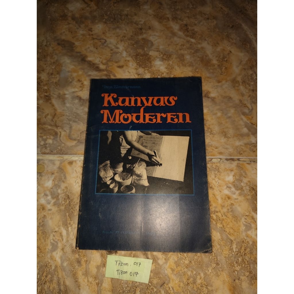 Buku Kanvas moderen - Inge Zimmermann