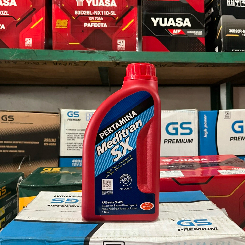 Oli Pertamina Meditran SX 15W-40 Diesel | 1 liter
