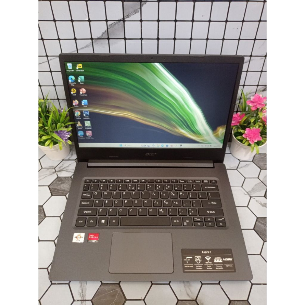 Laptop Acer Aspire 3 A314 - 22 AMD Athlon Silver 3050U RAM 4GB NVME 256GB