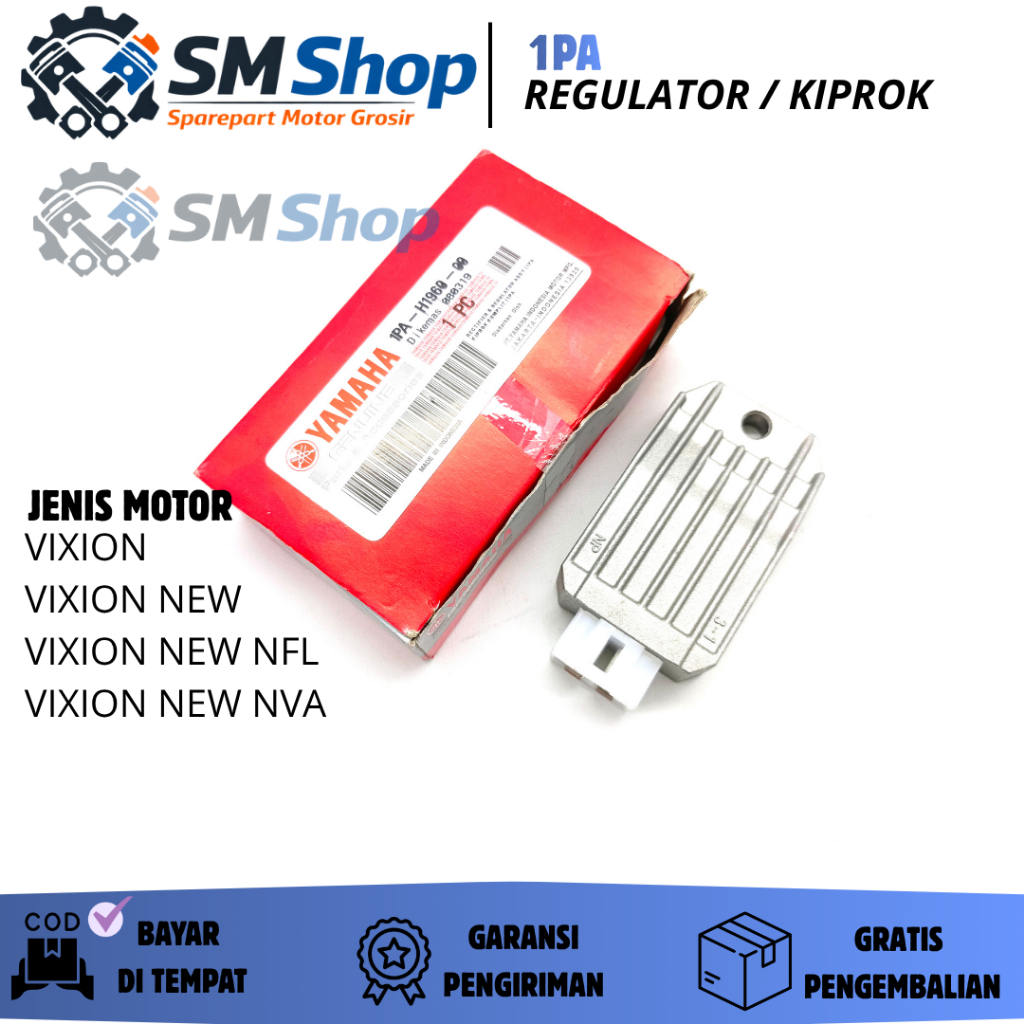 1PA REGULATOR/ KIPROK VIXION NEW TAHUN 2013-1014/ REGULATOR PENGATUR ARUS/ CIPROK/ KPROK/ RGULATOR