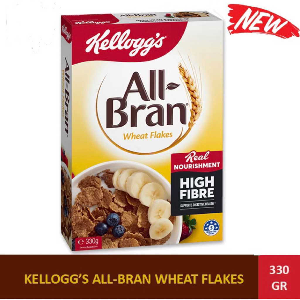 kellog's all bran wheat flakes cereal