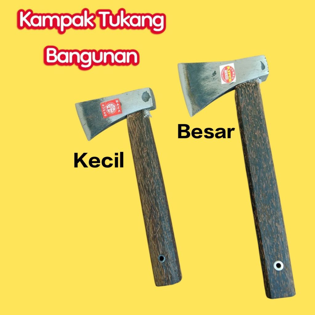 Palu Kampak Baja Per / Kampak Baja / Kampak Tukang Bangunan