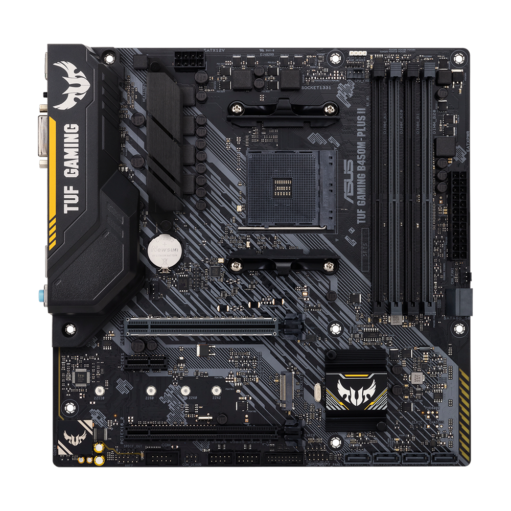 ASUS TUF GAMING B450M PLUS II dan RYZEN 7 2700