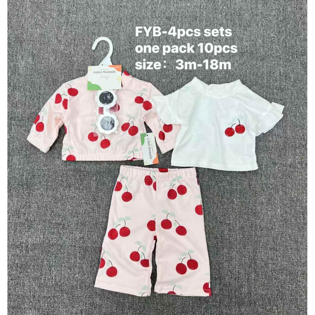 Baju Anak Perempuan / Pakaian Anak Perempuan / Setelan Bayi Perempuan / Oneset Bayi / Baju Bayi /Ham