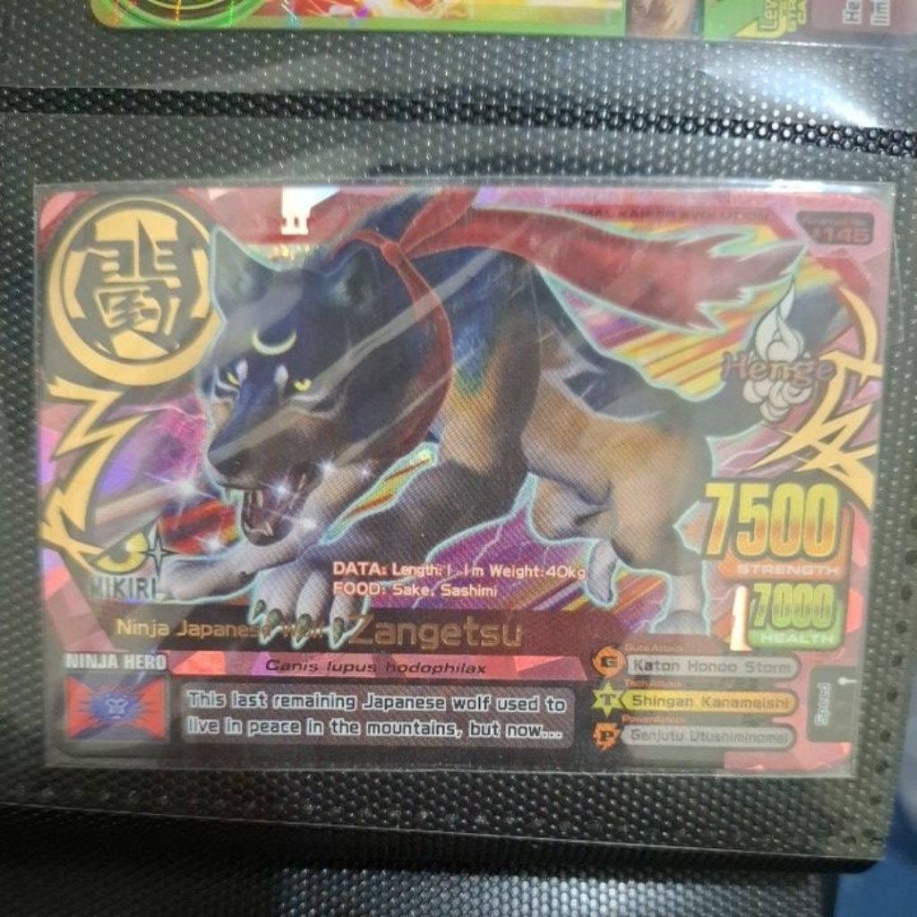 Animal Kaiser Card Zangetsu