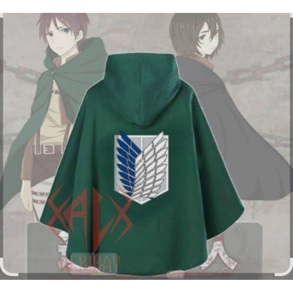 jubah AOT anak free stiker