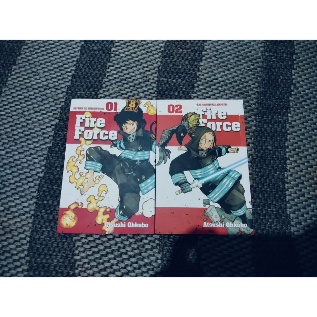 [ Preloved ] Set Komik Fire Force 1-2