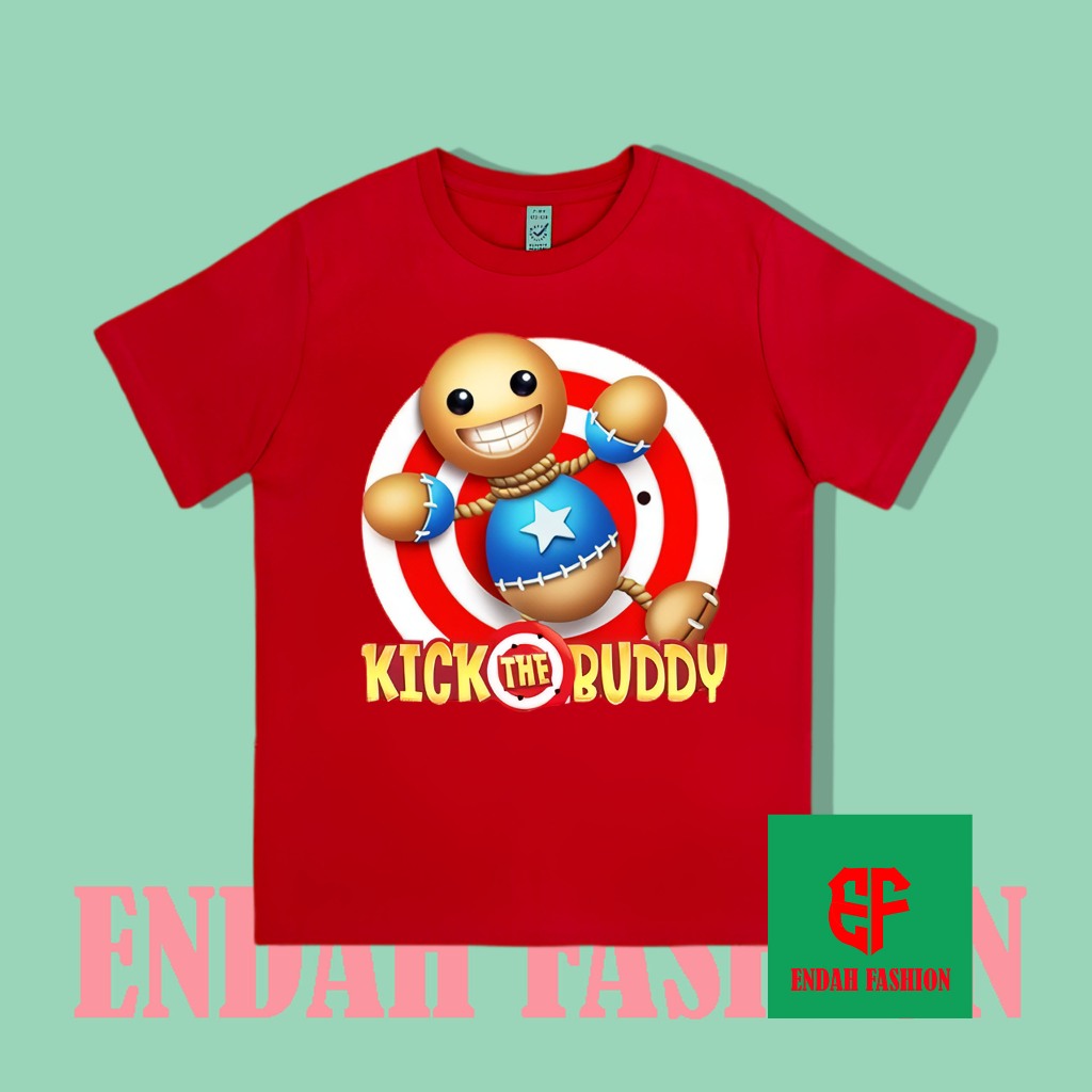 BAJU ANAK KAOS ANAK KICK THE BUDDY