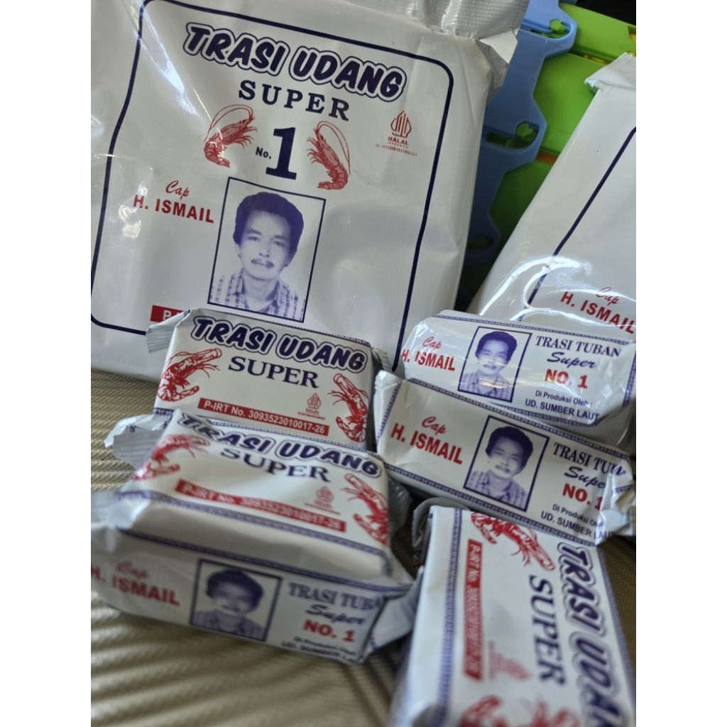 Trasi / Terasi Udang Super H.Ismail Asli Tuban 100 gram