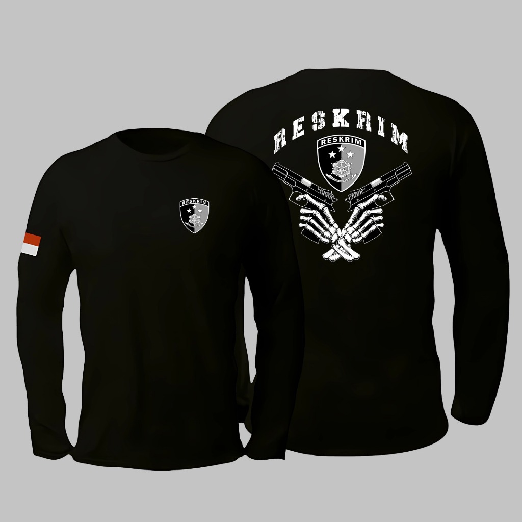 KAOS ATASAN PRIA DEWASA RESKRIM LENGAN PANJANG